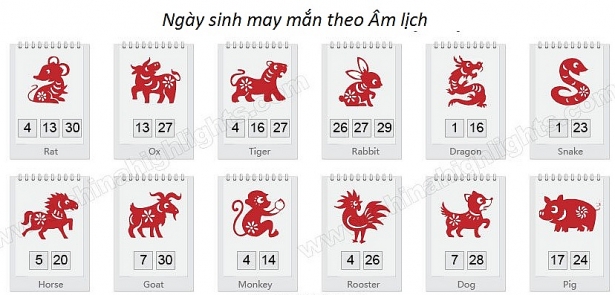 Các con giáp sinh vào những ngày này sẽ được hưởng may mắn suốt đời