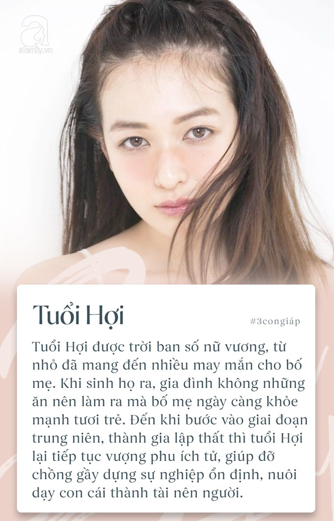 3 con giáp là nữ vương gia tộc, từ nhỏ vượng bố mẹ đến lúc kết hôn vượng phu, hậu vận phúc tài song toàn, giàu sang cả đời