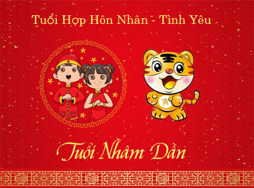 Tuổi Nhâm Dần hợp hôn nhân, tình yêu với tuổi gì?