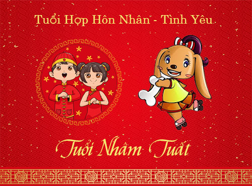 Tuổi Nhâm Tuất hợp hôn nhân, tình yêu với tuổi gì?