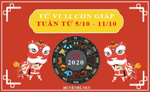 Tử vi tuần mới từ ngày 5/10/2020 - 11/10/2020 của 12 con giáp chi tiết nhất