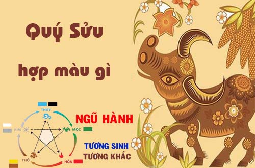 Chọn màu hợp phong thủy tuổi Quý Sửu